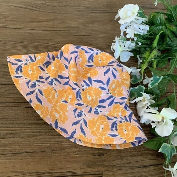 New Summer Flower  Printed Bucket Hat - Picture 5 of 9